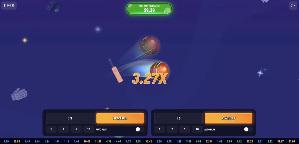 Crickshot demo